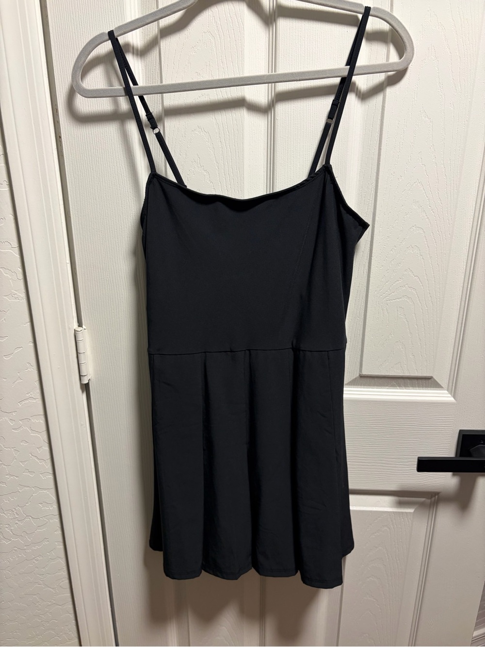 Abercrombie & Fitch Black Spaghetti Strap Skort Dress S